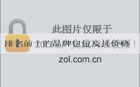 排名前十的品牌包包及其價格分析